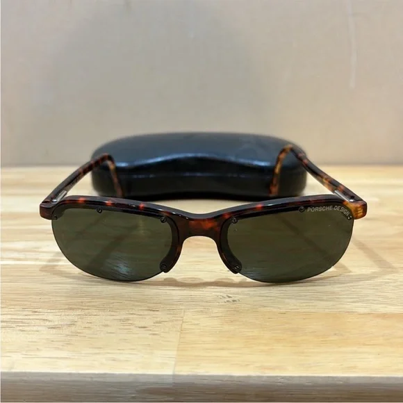 Porsche Design Tortoise Frame Sunglasses - Picture 2 of 7